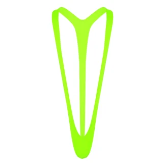 V-shaped Neon Color Bodysuit