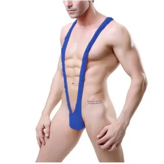 Sexy Mankini V-Shaped Bodysuit