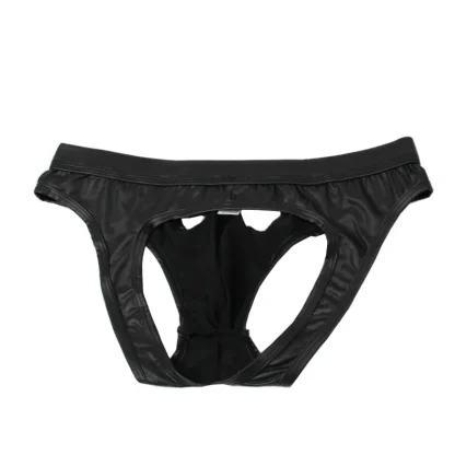 Ring Front Decor Black Jockstrap - Image 6