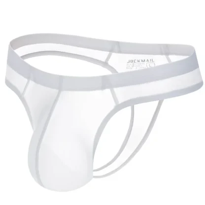 Transparent Solid Color Thong - Image 3