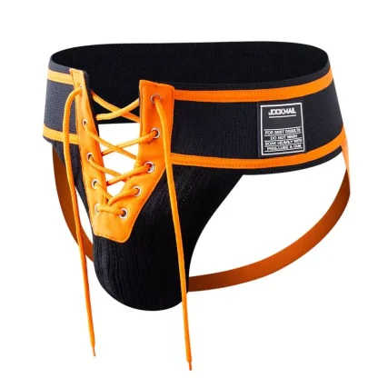 Lace-up Front Men's Jockstrap - Image 4