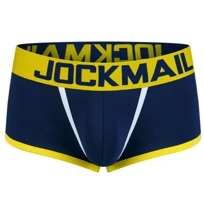 Backless Men's Striped Jockstrap - Image 4