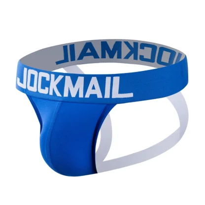 Multicolored Striped Athletic Jockstrap - Image 11