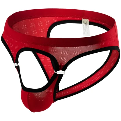 Cutout Crotch Breathable Jockstrap - Image 2